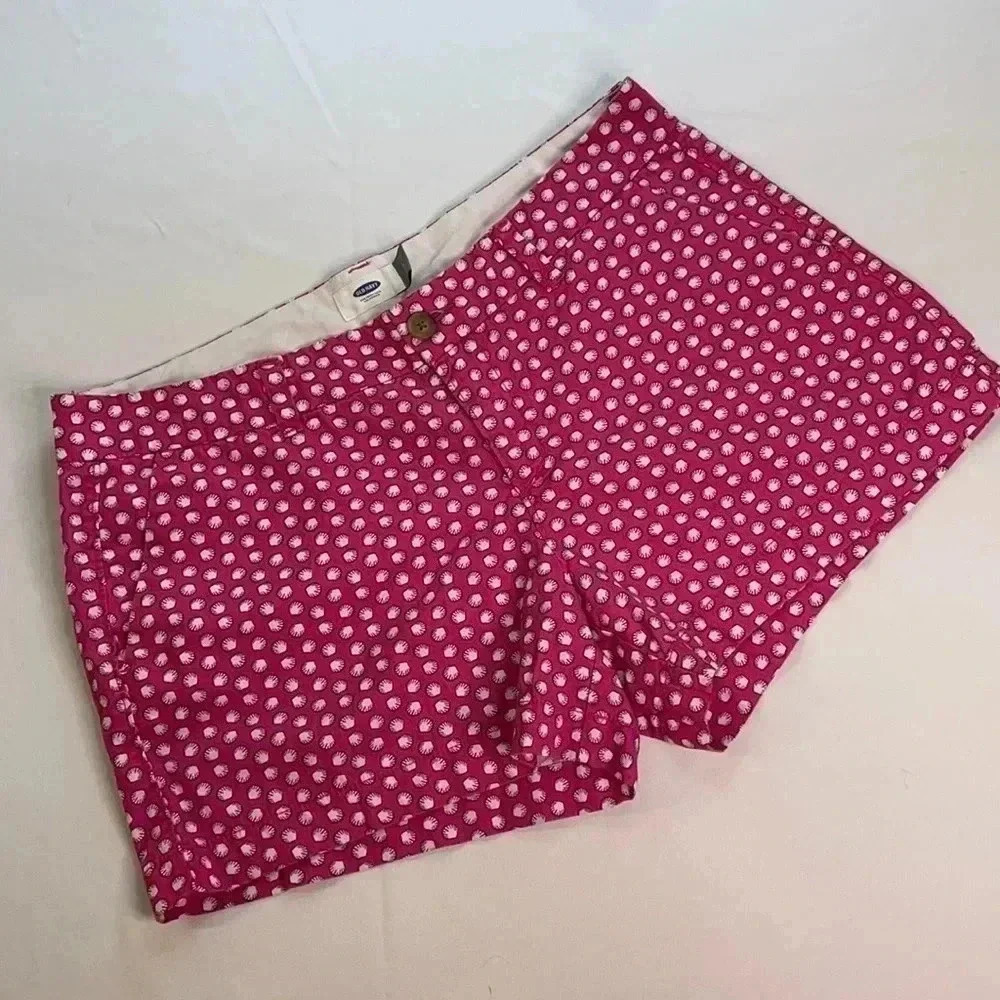 Old Navy Pink Design Shorts Sz 6